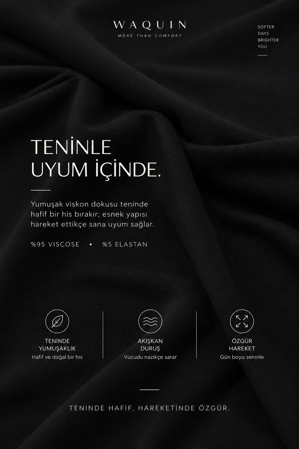 Askılı Atlet - Siyah