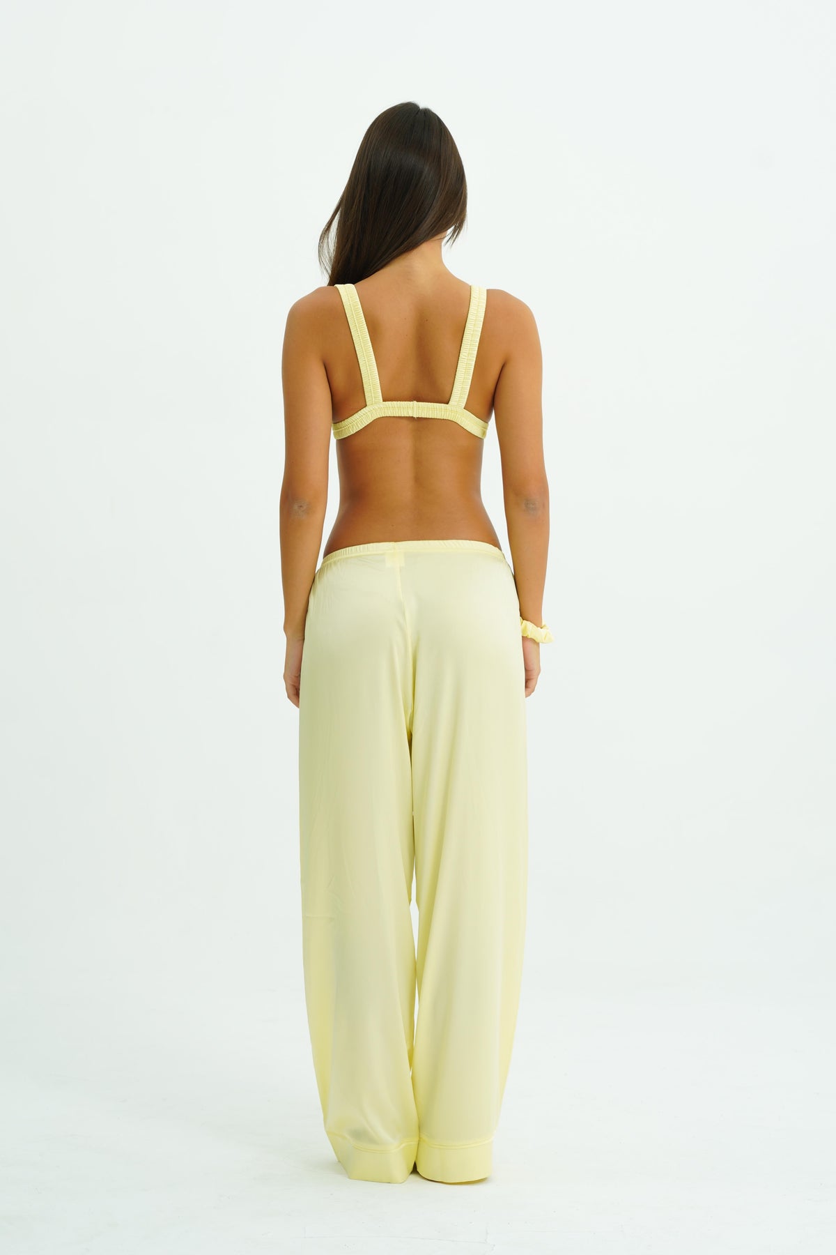 Limoncello – 4 Parça Saten Pijama Seti