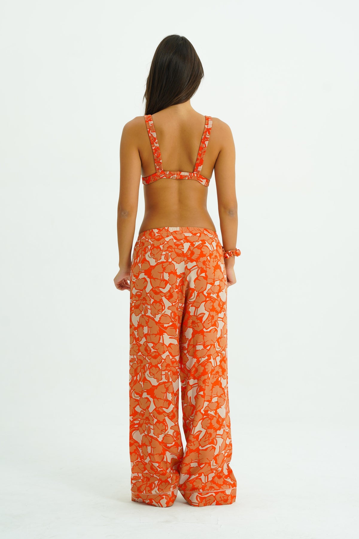 Solara Bloom – 4 Parça Viskon Pijama Seti