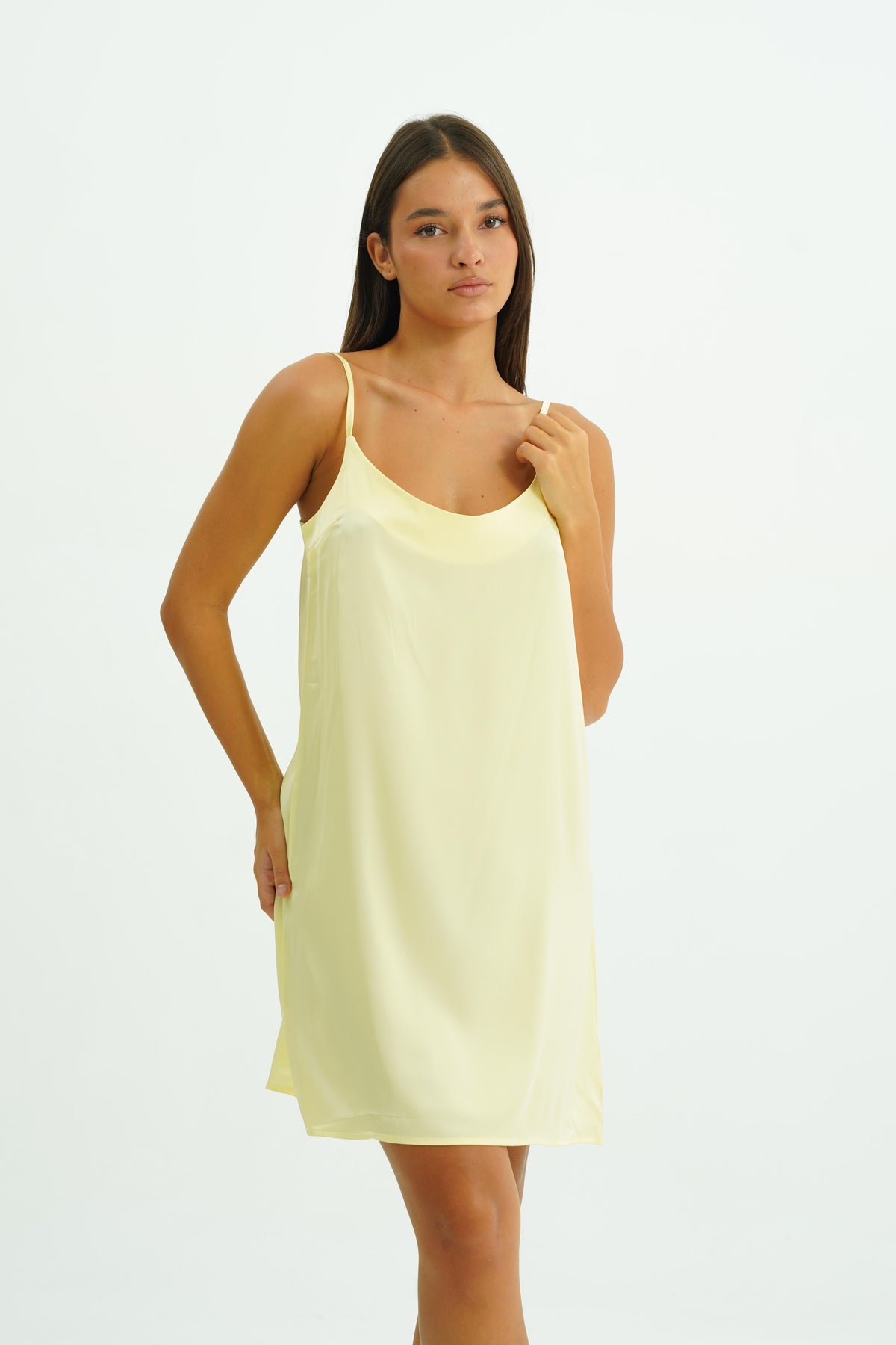 Limoncello – Saten Gecelik
