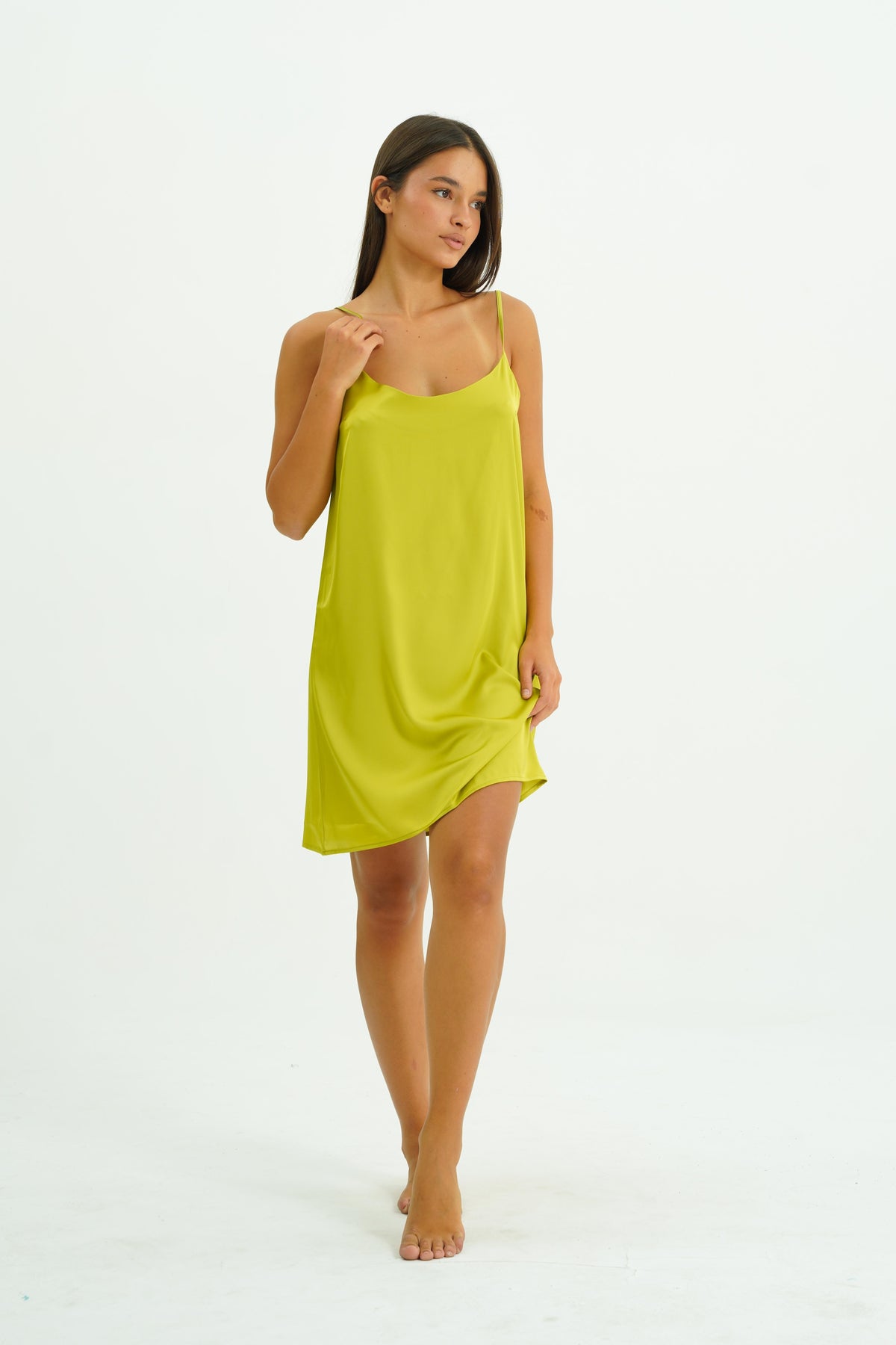 Citrus Glow Trio - Saten Gecelik